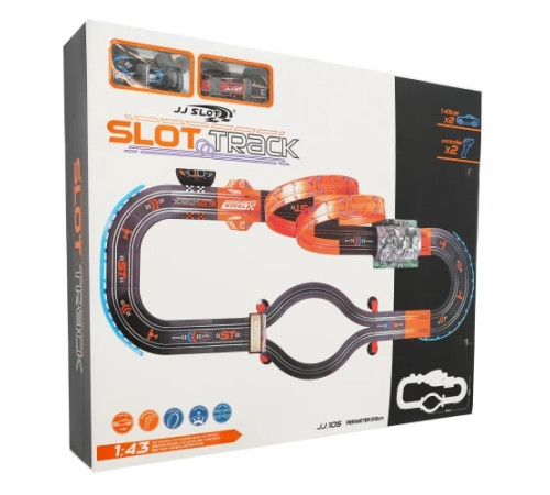 Гоночна траса MEGA RACER 1:43 Гоночна траса MEGA RACER 1:43