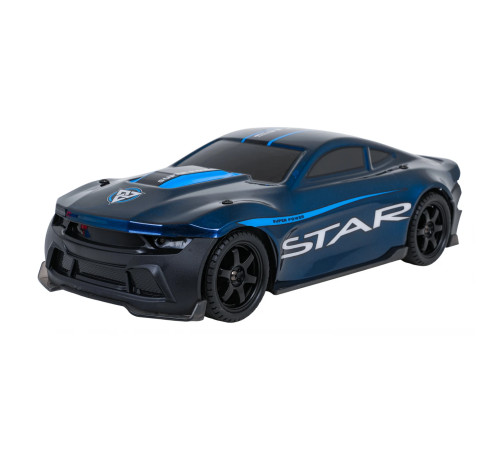 Дитяча машинка Ramiz Star 33638 на дистанційному керуванні, чорно-синя