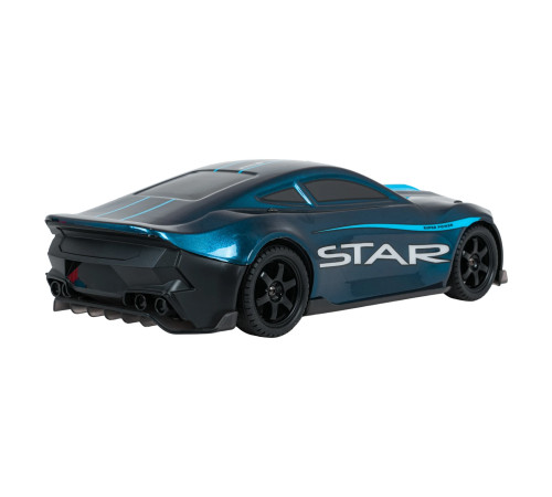 Дитяча машинка Ramiz Star 33638 на дистанційному керуванні, чорно-синя