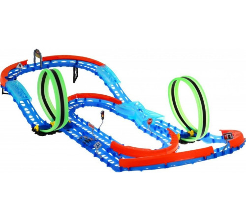 Дитяча гоночна траса для дітей 3+ флуоресцентна