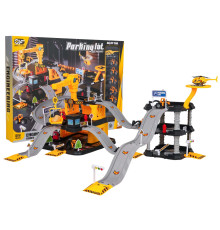 Дитячий іграшковий паркінг Ramiz 666-14 Будівельний майданчик з технікою