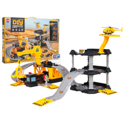 Дитячий іграшковий паркінг та будівельний майданчик Ramiz 1294B + машинки