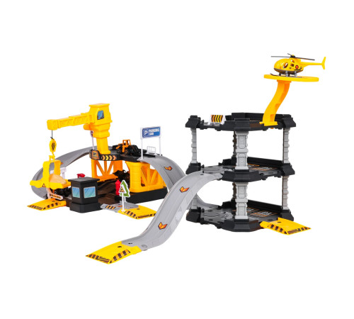 Дитячий іграшковий паркінг та будівельний майданчик Ramiz 1294B + машинки