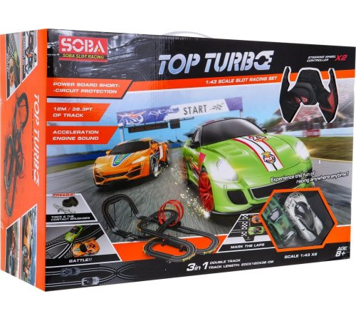 Дитяча гоночна траса Top Turbo для дітей 8+ Дитяча гоночна траса Top Turbo для дітей 8+