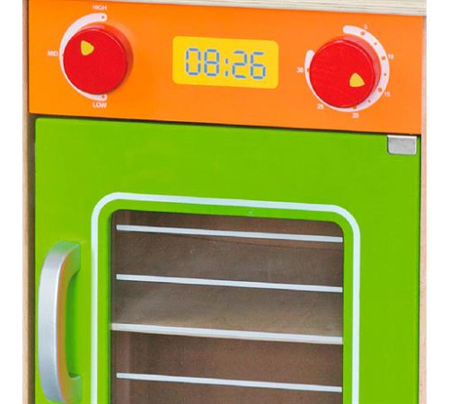 Дитяча кухня Viga Toys з дерева з посудом (50957FSC) Дитяча кухня Viga Toys з дерева з посудом (50957FSC)