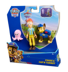 Фігурки Spin Master Цуценяти-рятівника Гонщика, капітана Палтуса та восьминога 