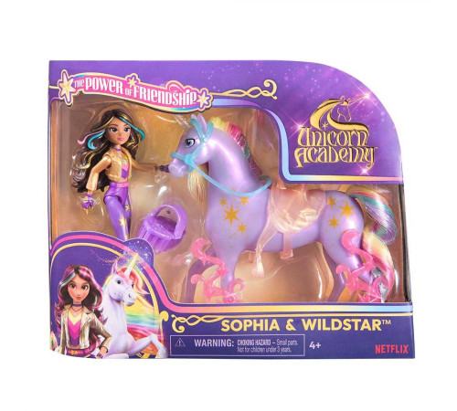 Набір ляльки та єдинорога Spin Master Софія та Дика Зірка "Академія єдинорогів"