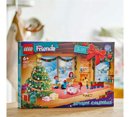 Новорічний адвент-календар 2024 LEGO Friends 272 деталей (42637) Новорічний адвент-календар 2024 LEGO Friends 272 деталей (42637)