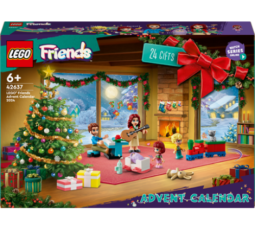 Новорічний адвент-календар 2024 LEGO Friends 272 деталей (42637) Новорічний адвент-календар 2024 LEGO Friends 272 деталей (42637)