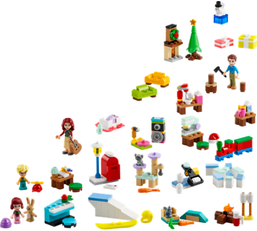 Новорічний адвент-календар 2024 LEGO Friends 272 деталей (42637) Новорічний адвент-календар 2024 LEGO Friends 272 деталей (42637)