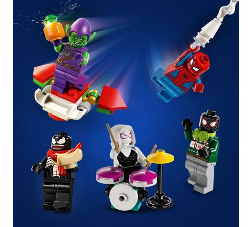 Новорічний адвент-календар 2024 LEGO Marvel Людина-павук 246 деталей (76293) Новорічний адвент-календар 2024 LEGO Marvel Людина-павук 246 деталей (76293)