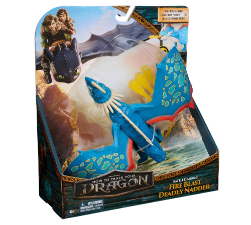 Фігурка Spin Master Дракон-бластер Вертлявий Верть, 25 см, "Як приборкати дракона"