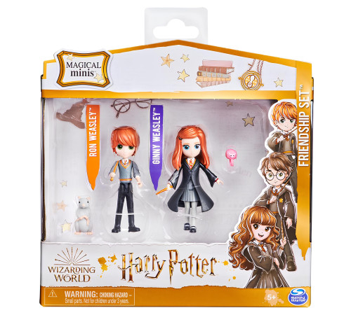 Фігурки Spin Master WIZARDING WORLD "Світ чарівників" Рон, Джинні, Скеберс та Арнольд