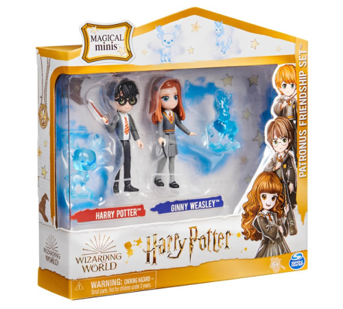Фігурки Spin Master WIZARDING WORLD "Світ чарівників" Гаррі, Джині та 2 магічні істоти