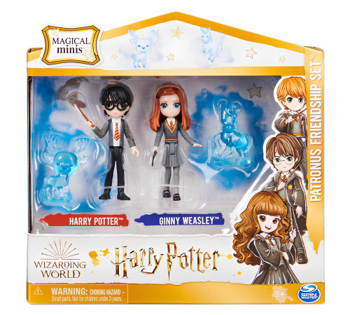 Фігурки Spin Master WIZARDING WORLD "Світ чарівників" Гаррі, Джині та 2 магічні істоти