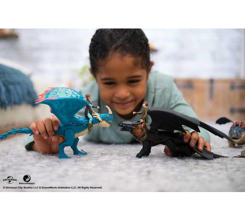 Фігурки Spin Master Дракон Беззубик та вершник Гикавки, "Як приборкати дракона"