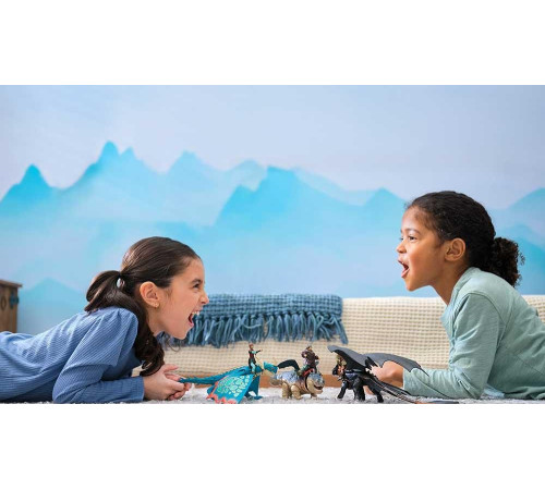 Фігурки Spin Master Дракон Громило Гронкл та вершник Рибонінг, "Як приборкати дракона"