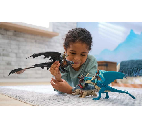 Фігурки Spin Master Дракон Смертельний Верть та вершник Астрід, "Як приборкати дракона"