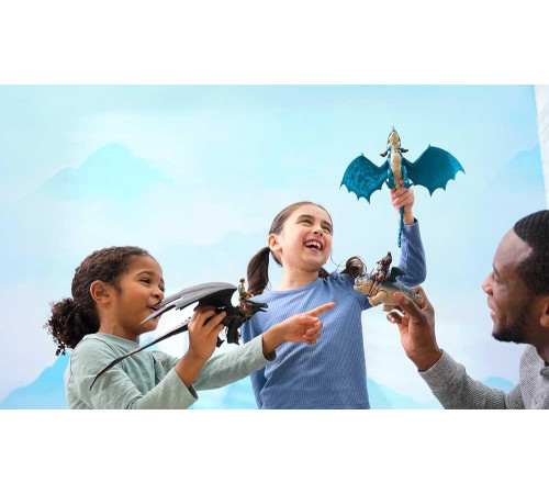 Фігурки Spin Master Дракон Смертельний Верть та вершник Астрід, "Як приборкати дракона"