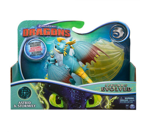 Фігурки Spin Master Дракон Громгільд та вершник Астрід, "Як приборкати дракона 3"
