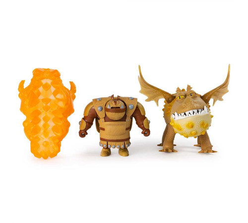 Фігурки Spin Master Дракон Сарделька та вершник Рибоніг, "Як приборкати дракона 3"