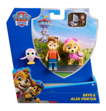 Фігурки Spin Master Цуценя-рятівник Скай, Алекса Портера та сови 