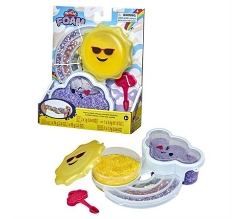 Піна для ліплення Play-Doh з конфетті (F5949) Піна для ліплення Play-Doh з конфетті (F5949)