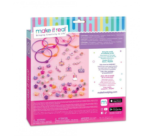 Набір для створення браслетів Make it Real Стильні намистинки