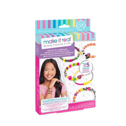 Набір для створення браслетів Make it Real Неоновий стиль