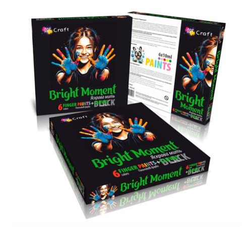 Набір для творчості ArtCraft Яскрава мить чорне полотно (5030-AC)