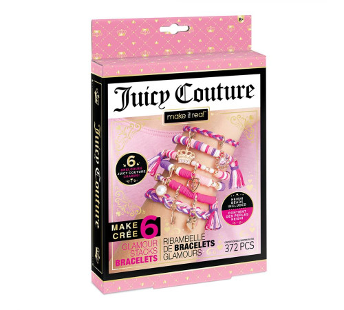 Міні-набір для створення прикрас Make it Real Гламурні браслети Juicy Couture