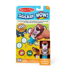 Дитячий блокнот та штамп Spin Master З наліпками Цуценя Melissa and Doug. Sticker WOW