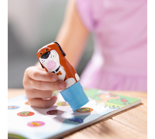 Дитячий блокнот та штамп Spin Master З наліпками Цуценя Melissa and Doug. Sticker WOW