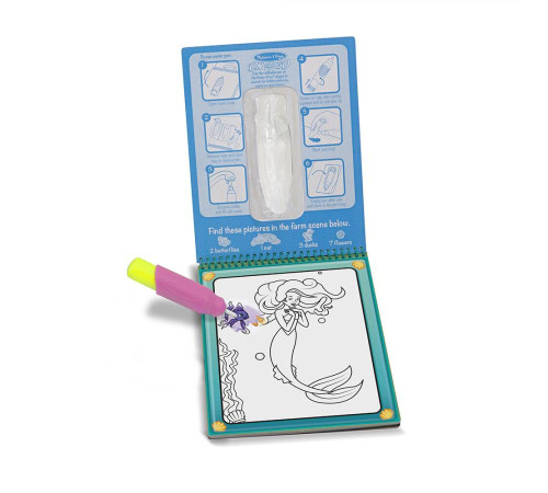 Дитяча водяна розмальовка Spin Master Казковий світ Melissa and Doug. Water WOW
