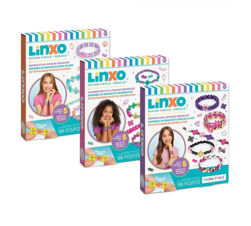 Набір для створення браслетів Make it Real Прикраси - Модерн Linxo