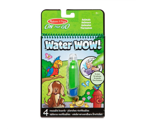 Дитяча водяна розмальовка Spin Master Тварини Melissa and Doug. Water WOW