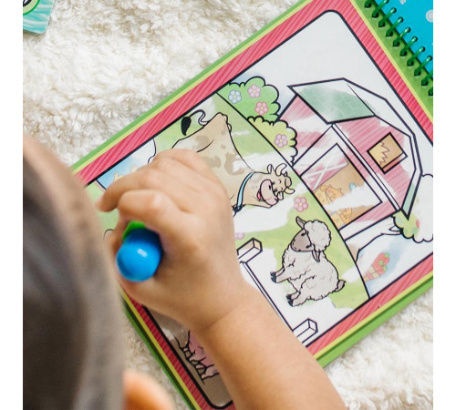 Дитяча водяна розмальовка Spin Master Тварини Melissa and Doug. Water WOW