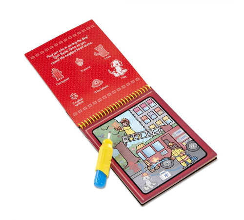 Дитяча водяна розмальовка Spin Master Транспорт Melissa and Doug. Water WOW