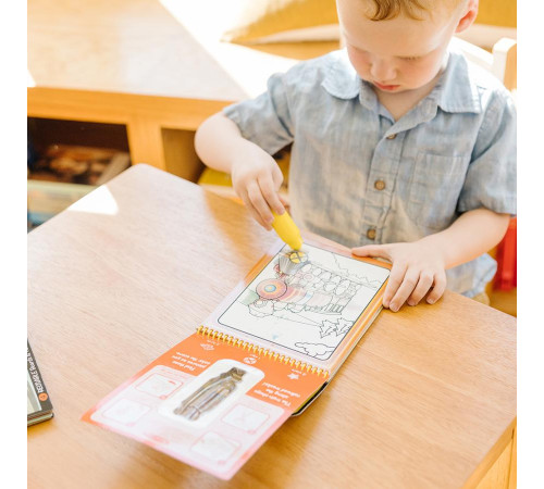 Дитяча водяна розмальовка Spin Master Транспорт Melissa and Doug. Water WOW