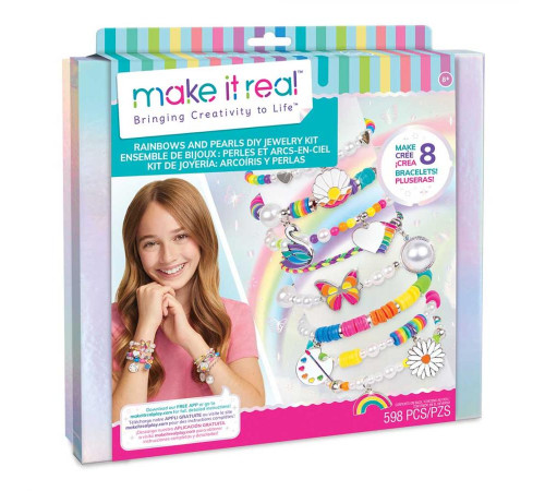 Набір для створення браслетів Make it Real Кольорова перлина