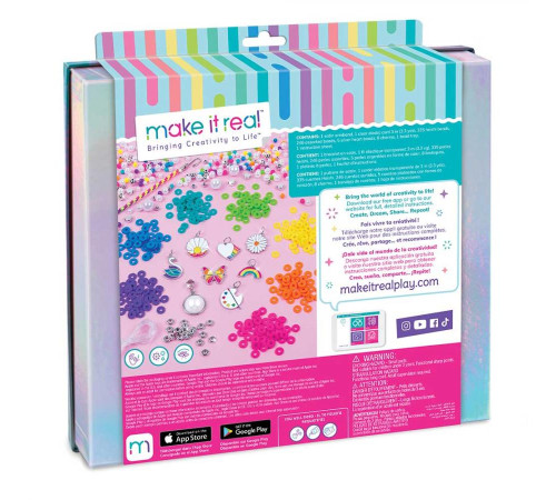 Набір для створення браслетів Make it Real Кольорова перлина