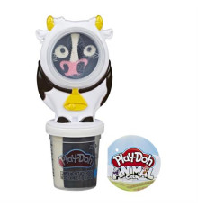 Набір ігровий із пластиліном Play-Doh Мешканці ферми Корівка (E6722-E7482)