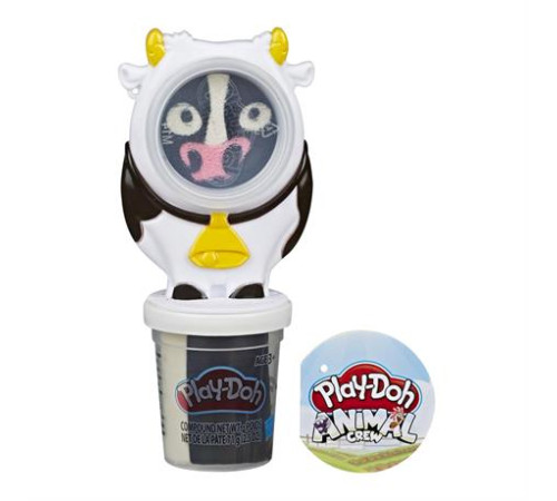 Набір ігровий із пластиліном Play-Doh Мешканці ферми Корівка (E6722-E7482) Набір ігровий із пластиліном Play-Doh Мешканці ферми Корівка (E6722-E7482)