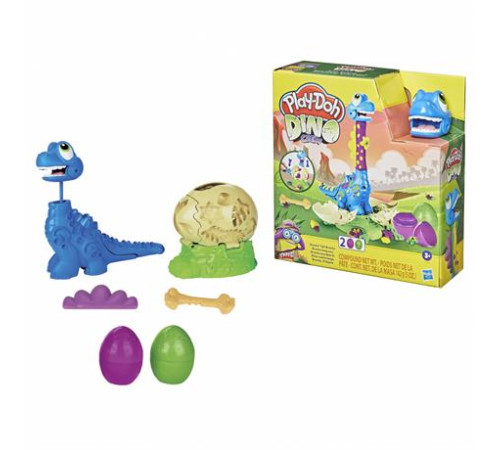 Набір із пластиліном Play-Doh Великий Бронто (F1503)