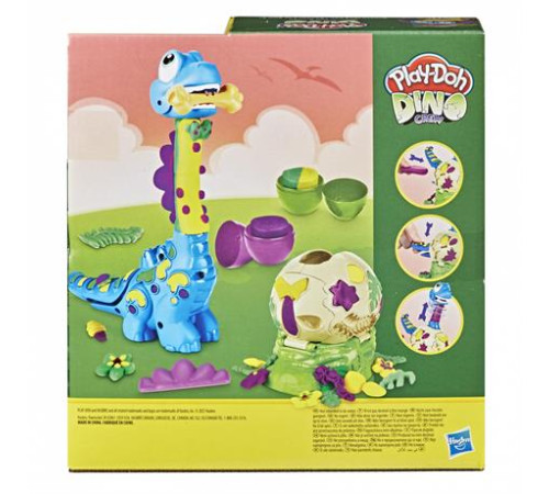 Набір із пластиліном Play-Doh Великий Бронто (F1503)