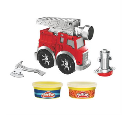 Набір із пластиліном Play-Doh Пожежна машина (F0649)