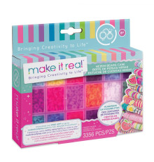 Набір для створення браслетів Make it Real З намистинами Хейші та футляром для зберігання Соковиті кольори