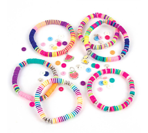 Набір для створення браслетів Make it Real З намистинами Хейші та футляром для зберігання Соковиті кольори