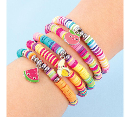 Набір для створення браслетів Make it Real З намистинами Хейші та футляром для зберігання Соковиті кольори