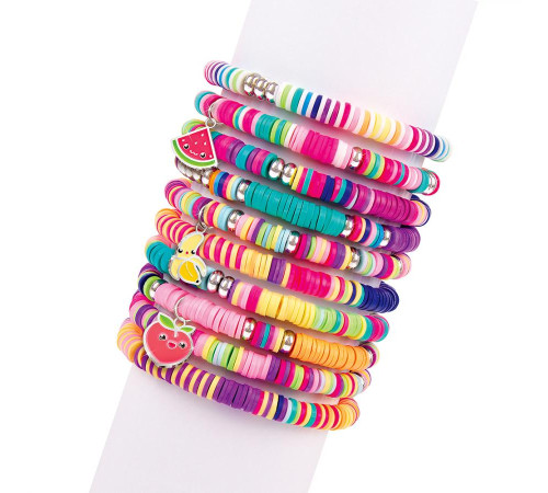 Набір для створення браслетів Make it Real З намистинами Хейші та футляром для зберігання Соковиті кольори